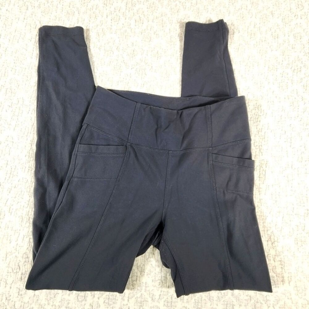 Athleta Dark Grey Metro High Waist with Pockets Leggings Size Small